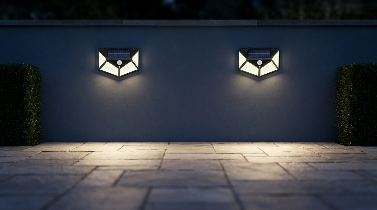 Light that stays out of the way until it is needed