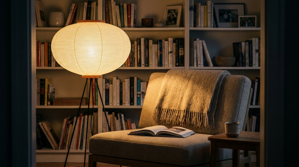 A reading lamp that does not look like one